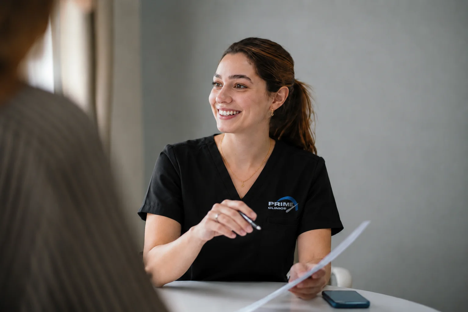 Dietitian consultation at Prime Clinics