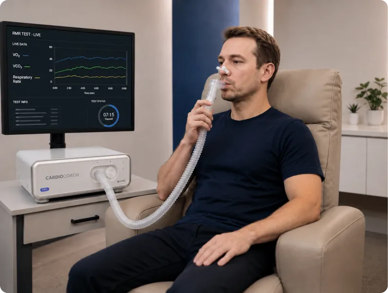Resting metabolic rate test at Prime Clinics